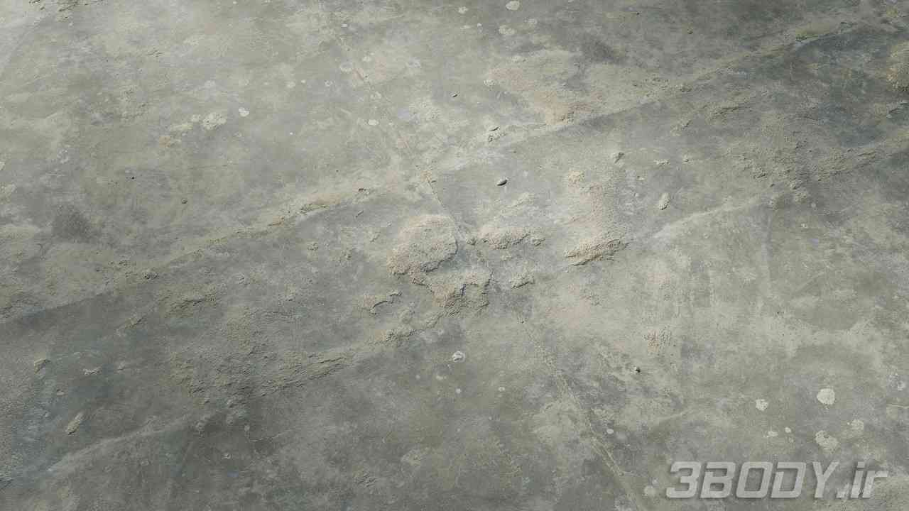 متریال بتن کثیف Dirty concrete عکس 1